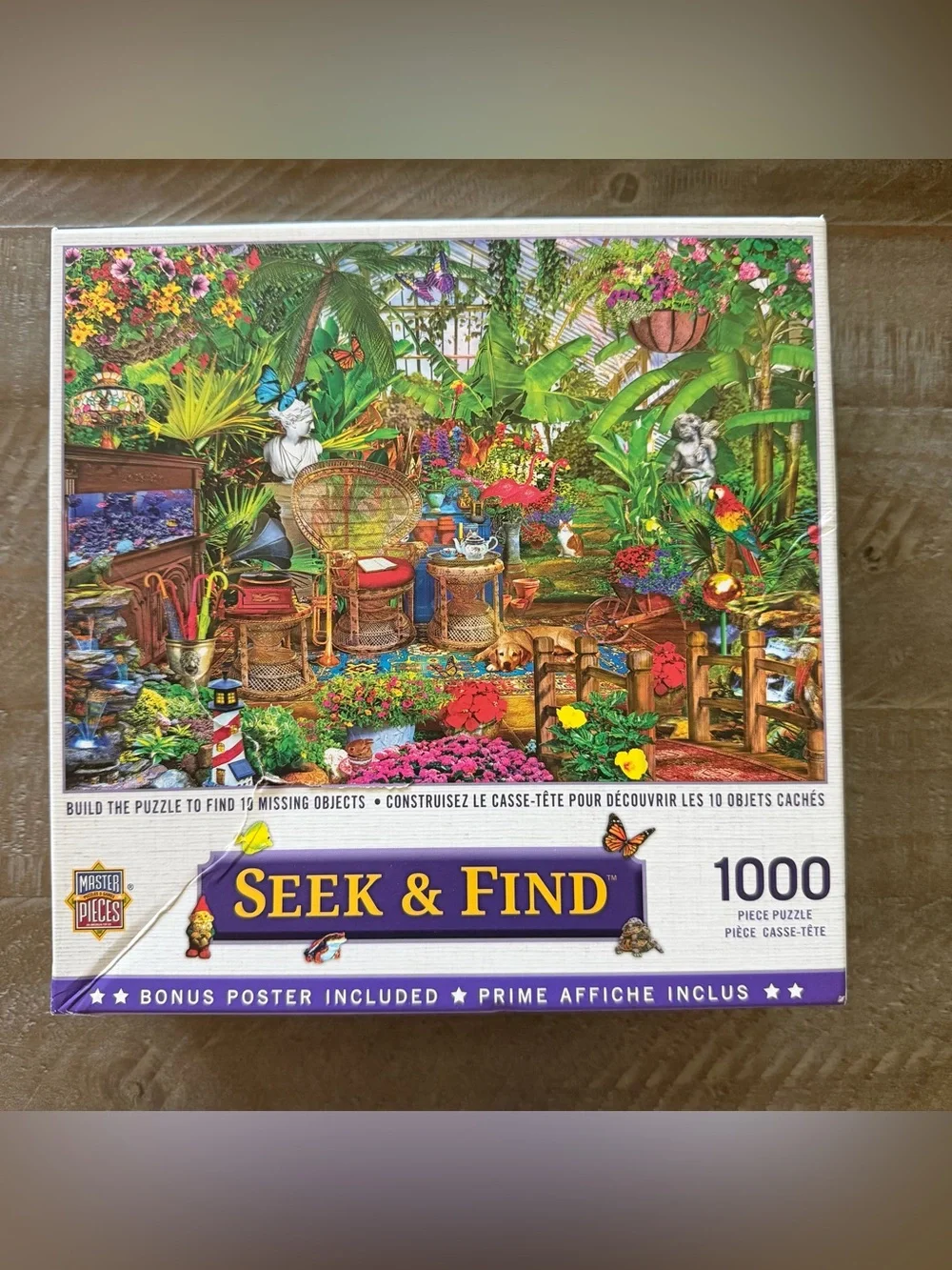 Tropical Greenhouse Puzzle Seek & Find